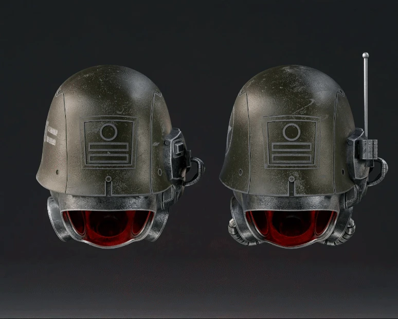NCR Ranger Advanced And Elite Helmets - 3D Print Files 3 NCR Ranger Advanced And Elite Helmets - 3D Print Files