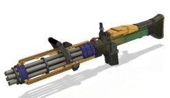 Imperial Rotary Cannon - 3D Print Files 32 Imperial Rotary Cannon - 3D Print Files -Galactic Armory Store d2