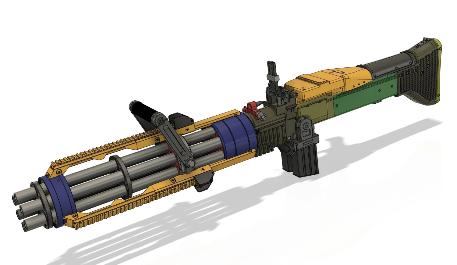 Imperial Rotary Cannon - 3D Print Files 16 Imperial Rotary Cannon - 3D Print Files - Image 14