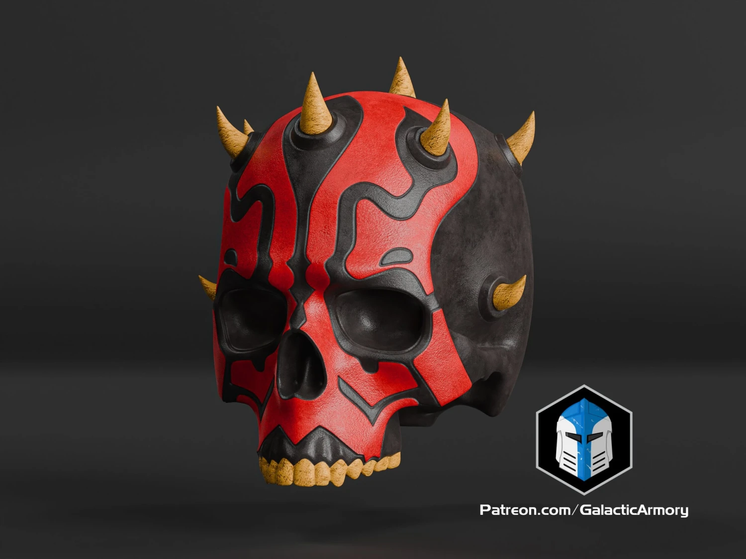 Darth Maul Skull - 3D Print Files 6 Darth Maul Skull - 3D Print Files - Image 4