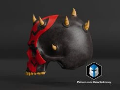 Darth Maul Skull - 3D Print Files 20 Darth Maul Skull - 3D Print Files -Galactic Armory Store darth maul skull 04