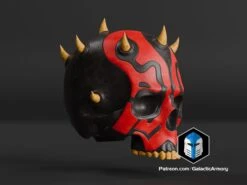 Darth Maul Skull - 3D Print Files 25 Darth Maul Skull - 3D Print Files -Galactic Armory Store darth maul skull 09