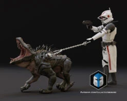 Sergeant Hound And Grizzer Figurine - 3D Print Files -Galactic Armory Store f0002