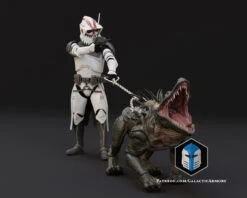 Sergeant Hound And Grizzer Figurine - 3D Print Files -Galactic Armory Store f0003