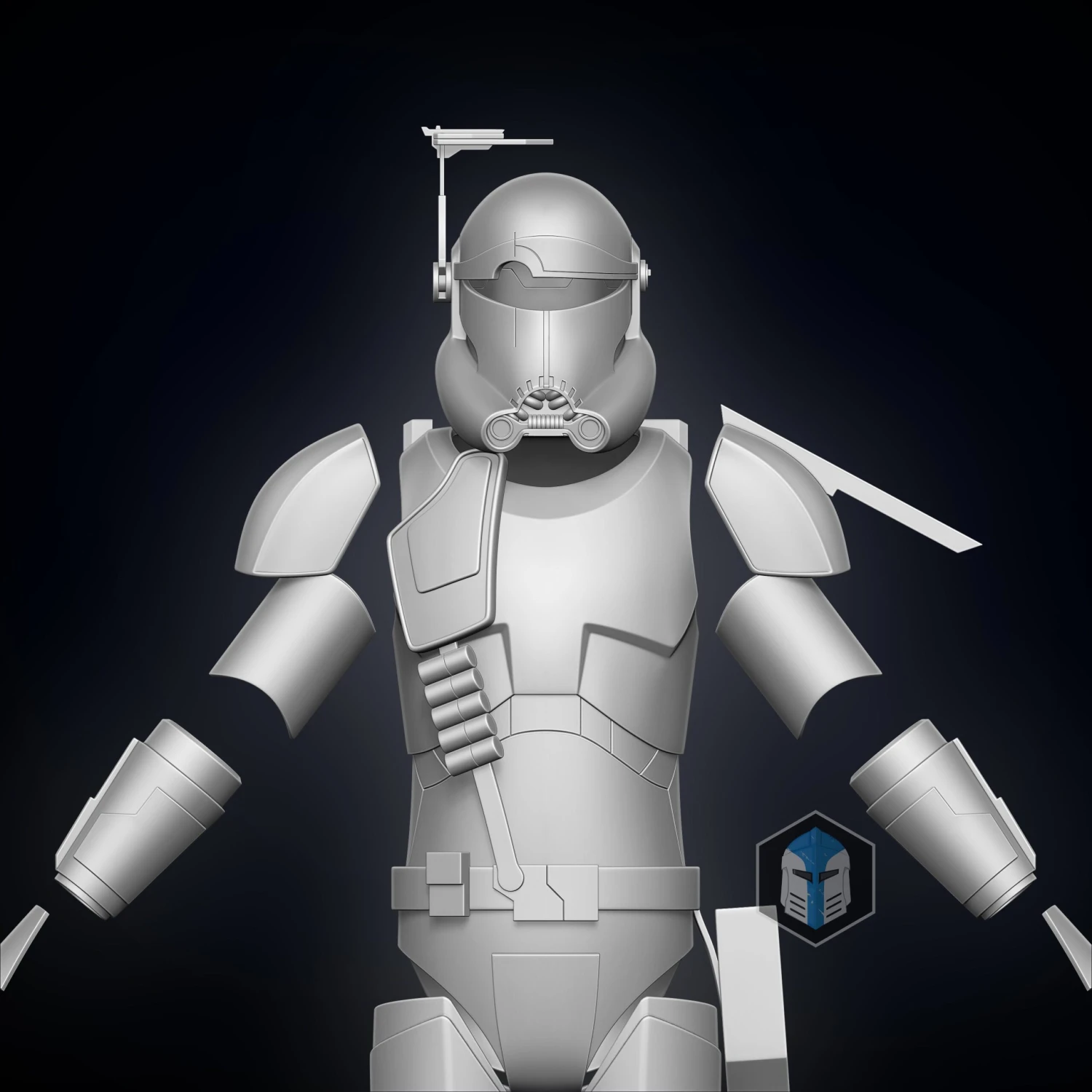 Bad Batch Crosshair Armor - 3D Print Files 5 Bad Batch Crosshair Armor - 3D Print Files - Image 3