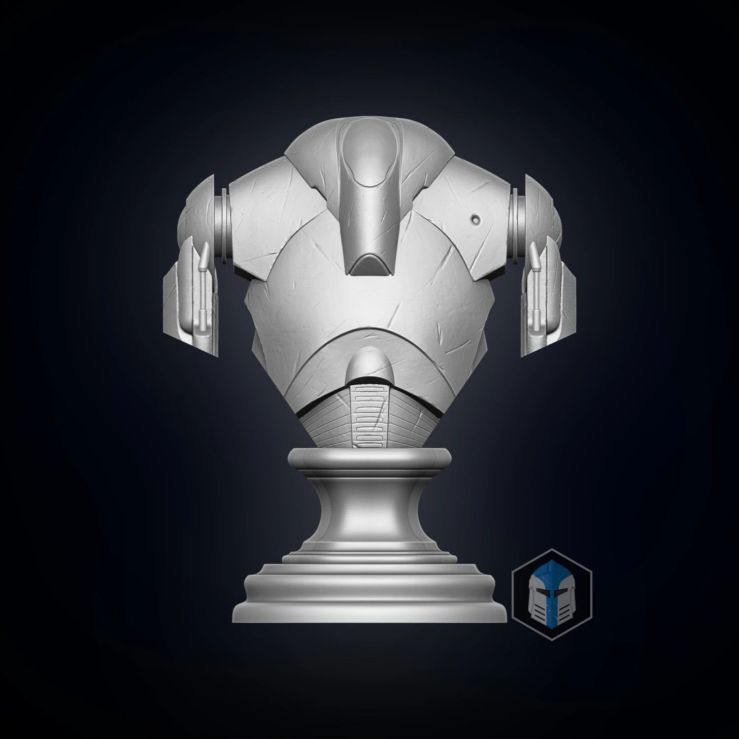 B2 Super Battle Droid Bust - 3D Print Files 4 B2 Super Battle Droid Bust - 3D Print Files - Image 2