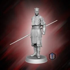 Darth Maul Figurine - Pose 1 - 3D Print Files