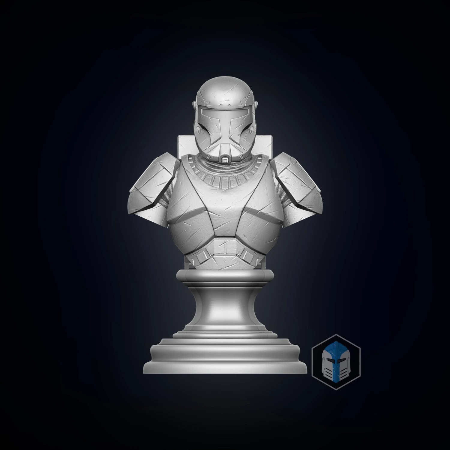 Republic Commando Bust - 3D Print Files 5 Republic Commando Bust - 3D Print Files - Image 3