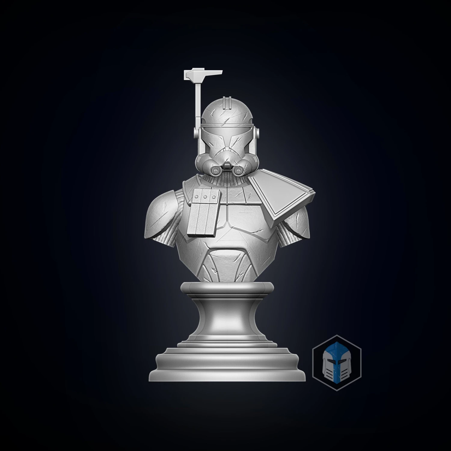 Captain Rex Bust - 3D Print Files 4 Captain Rex Bust - 3D Print Files - Image 2