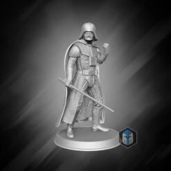 Darth Vader Figurine - Pose 3 - 3D Print Files