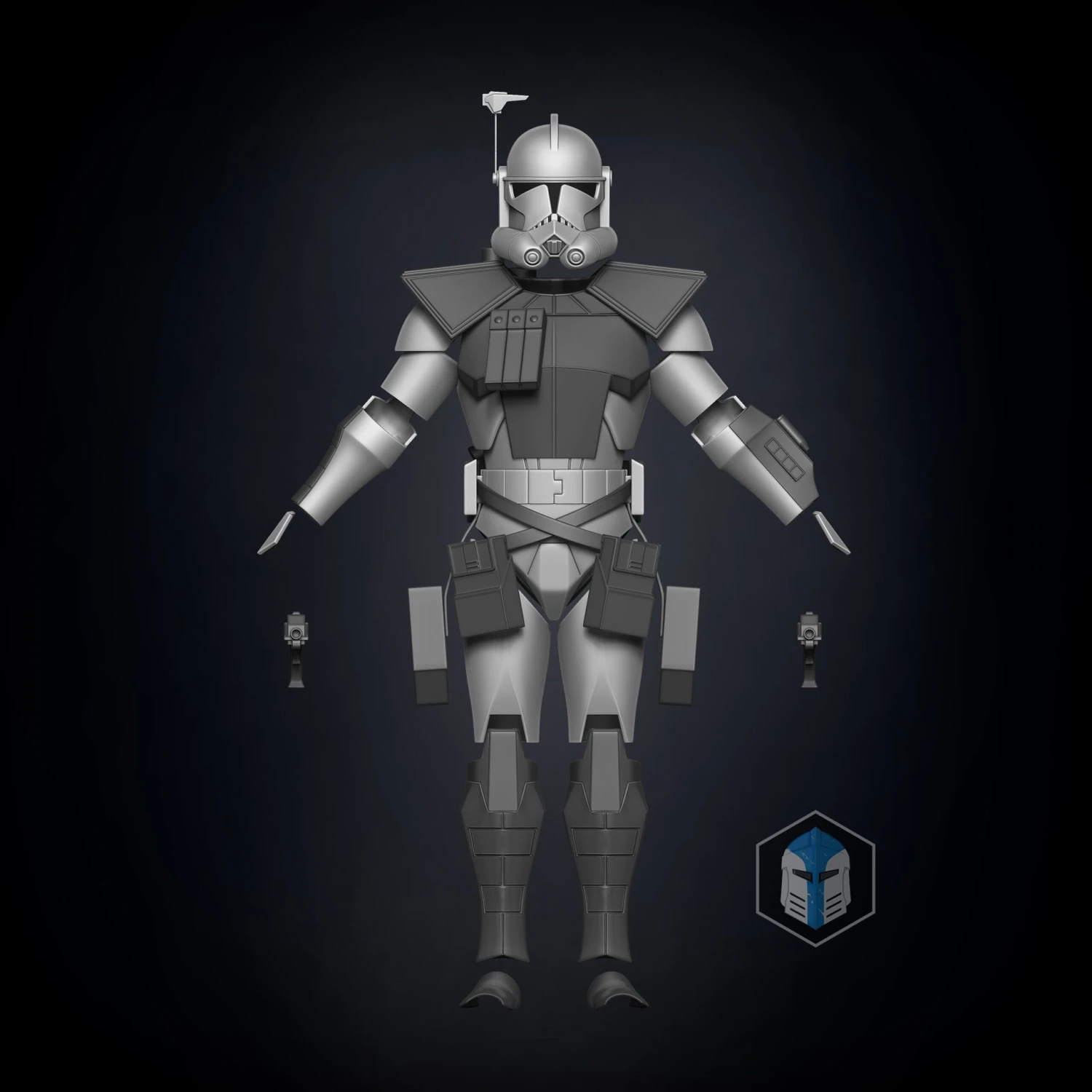 Animated ARC Trooper Armor Accessories - 3D Print Files 4 Animated ARC Trooper Armor Accessories - 3D Print Files - Image 2