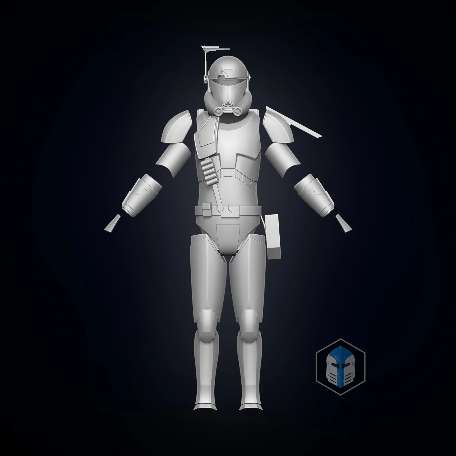 Bad Batch Crosshair Armor - 3D Print Files 6 Bad Batch Crosshair Armor - 3D Print Files - Image 4