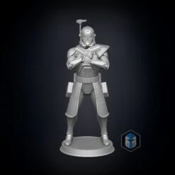 Captain Rex Figurine - Pose 1 - 3D Print Files