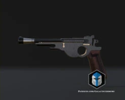 Mando Blaster Pistol - 3D Print Files -Galactic Armory Store front1