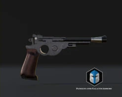 Mando Blaster Pistol - 3D Print Files -Galactic Armory Store front a051eaff 9b8d 434c 95ca e05ff7da5942