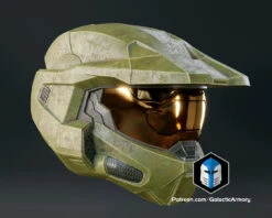 Infinite Master Chief Helmet - 3D Print Files 25 Infinite Master Chief Helmet - 3D Print Files -Galactic Armory Store h0007