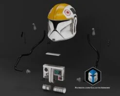 Phase 1 Clone Trooper Pilot Helmet - 3D Print Files 16 Phase 1 Clone Trooper Pilot Helmet - 3D Print Files -Galactic Armory Store highres