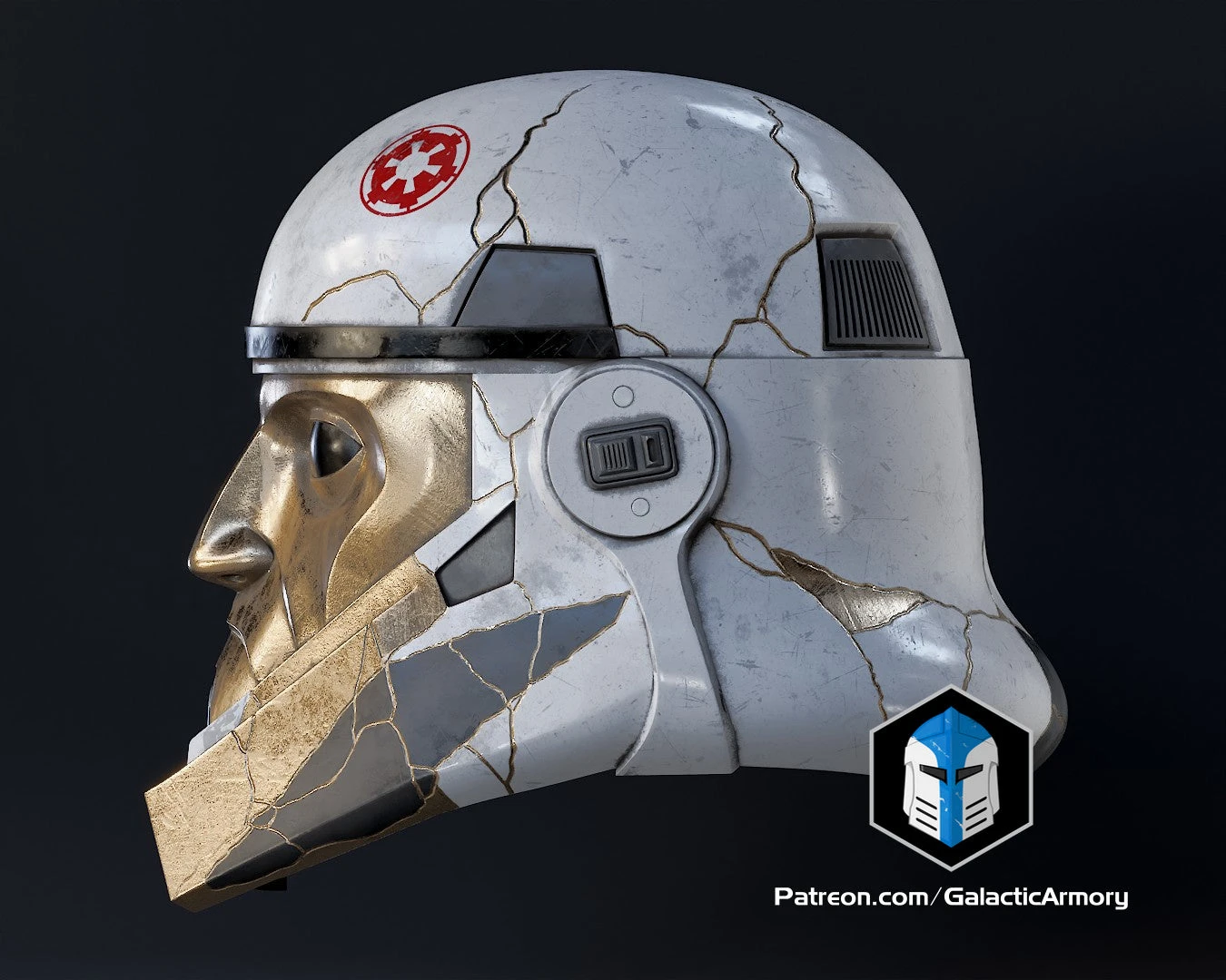 Captain Enoch Night Trooper Helmet - 3D Print Files 9 Captain Enoch Night Trooper Helmet - 3D Print Files - Image 7