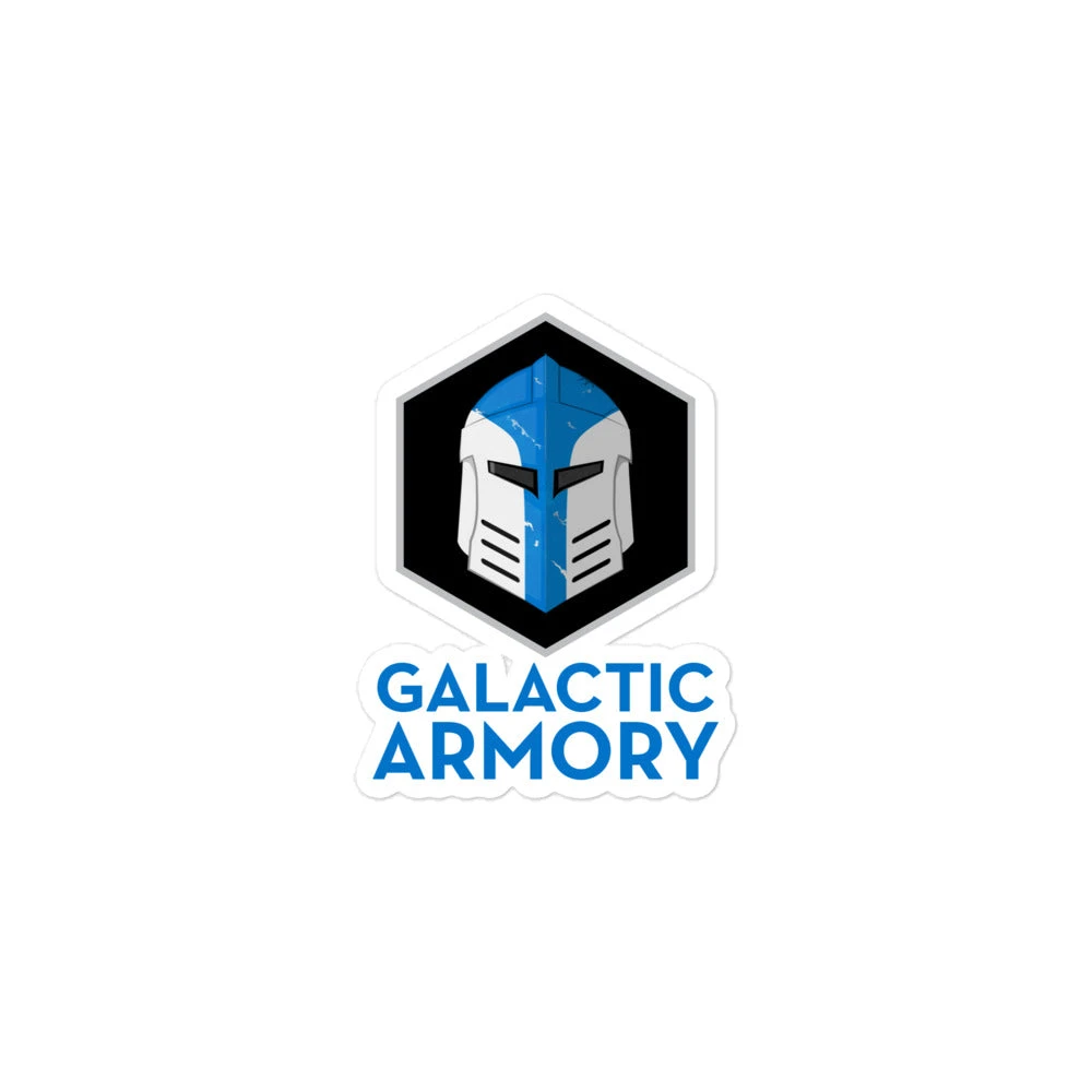 Galactic Armory Bubble-free Stickers 3 Galactic Armory Bubble-free Stickers
