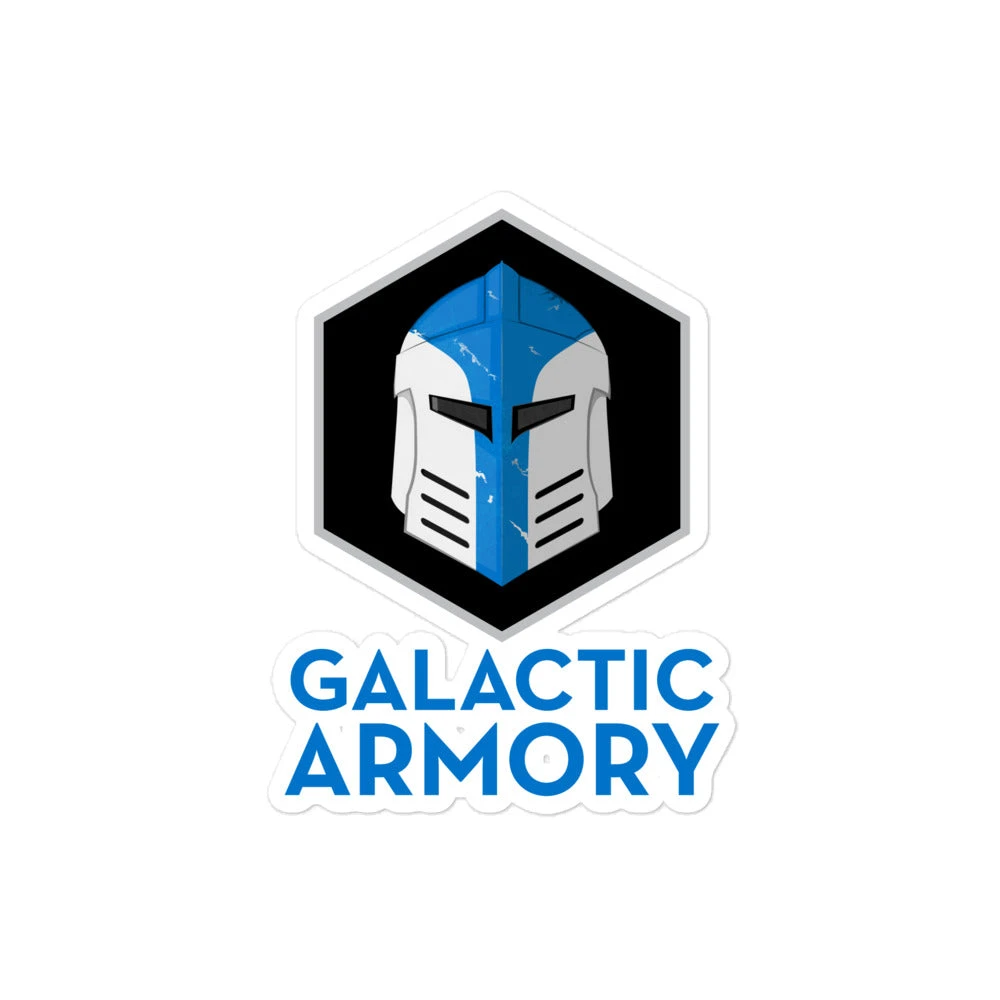 Galactic Armory Bubble-free Stickers 4 Galactic Armory Bubble-free Stickers - Image 2