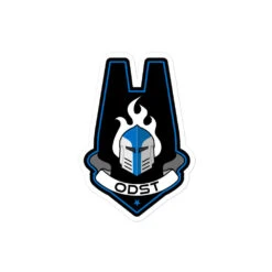 Galactic Armory ODST Bubble-free Stickers -Galactic Armory Store kiss cut stickers white 4x4 default 6482300f24da8