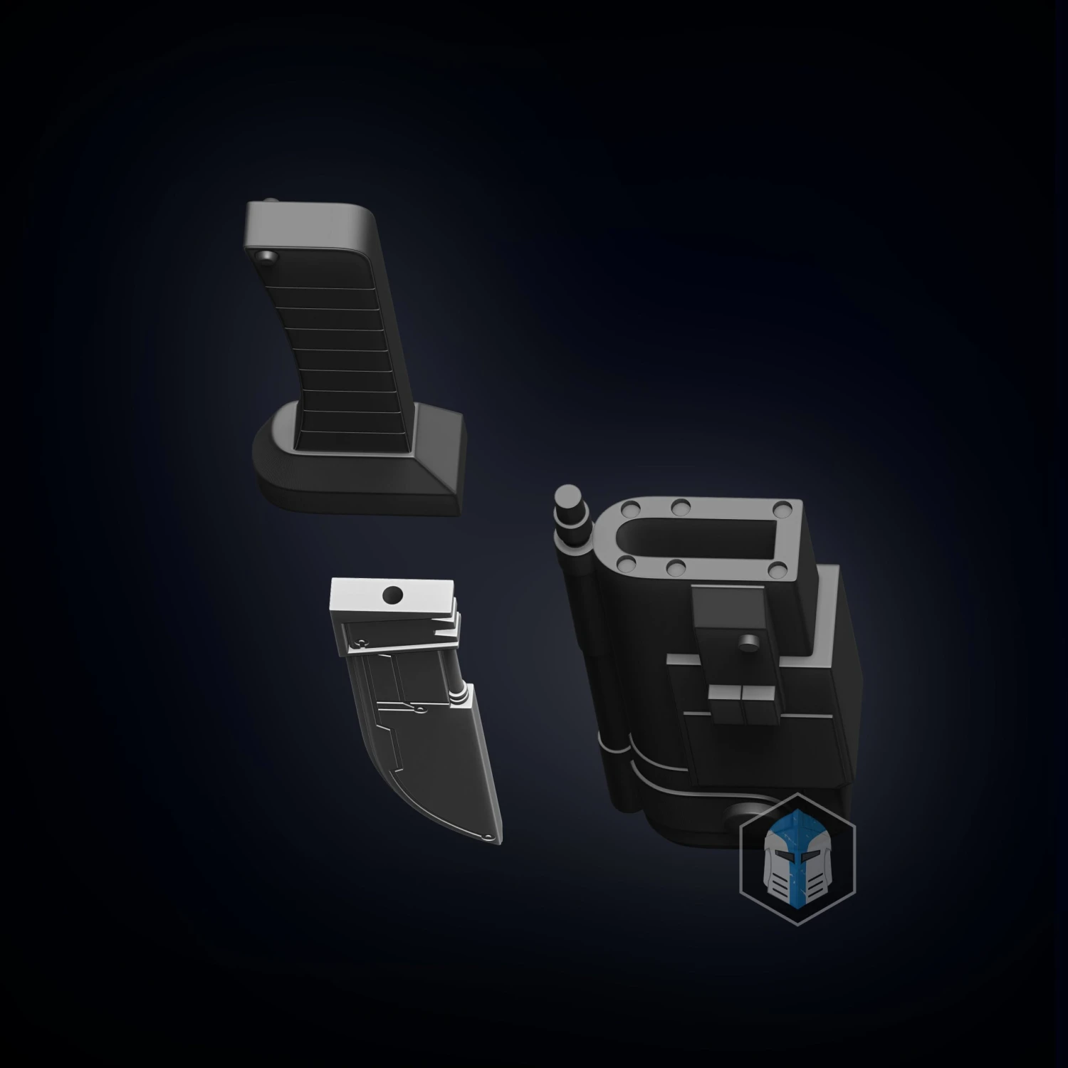 Bad Batch Hunter Armor - 3D Print Files 17 Bad Batch Hunter Armor - 3D Print Files - Image 15