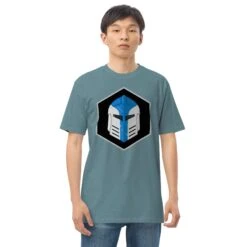 Men’s Premium Heavyweight Tee - Galactic Armory Logo 37 Men’s Premium Heavyweight Tee - Galactic Armory Logo -Galactic Armory Store mens premium heavyweight tee agave front 63333e7134a44