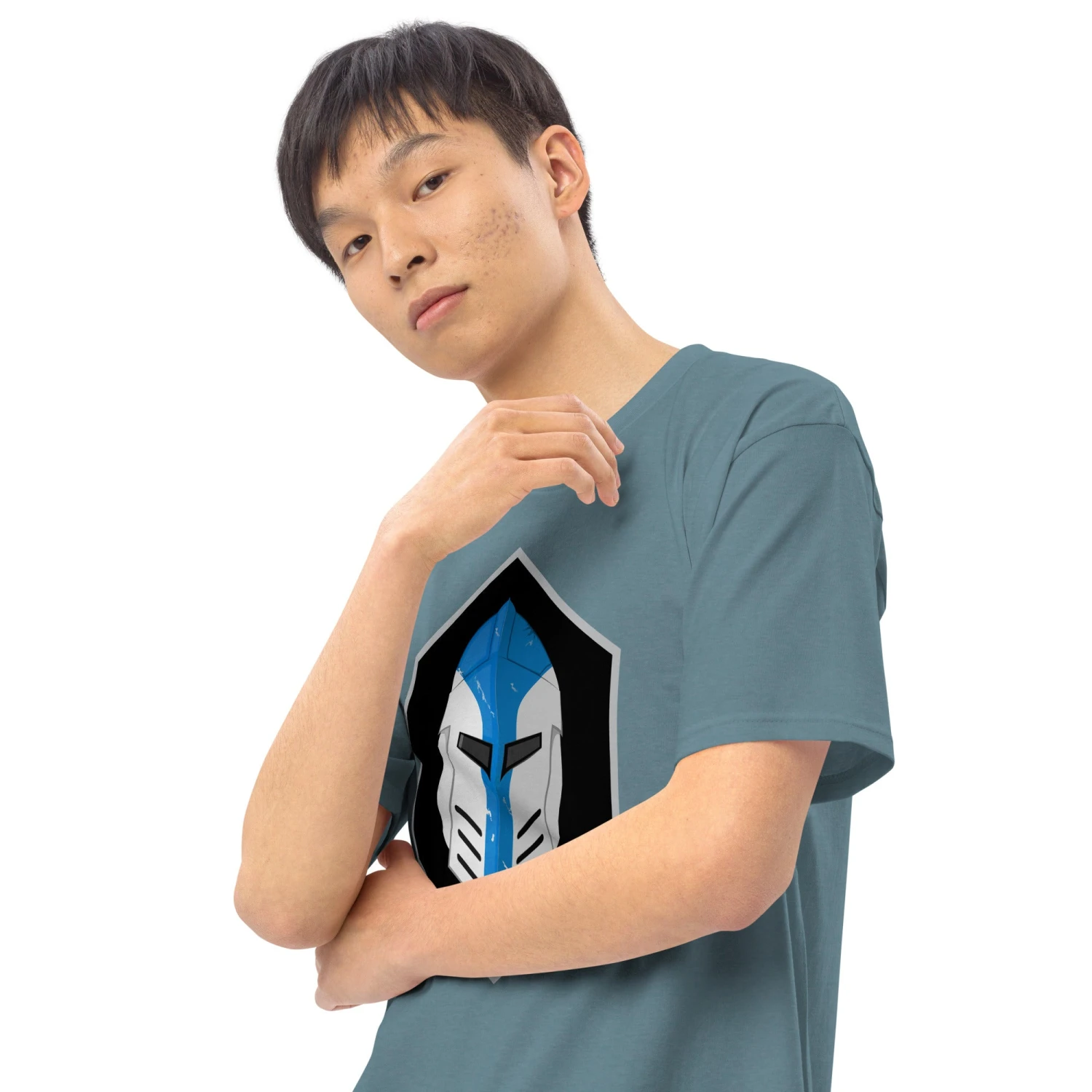 Men’s Premium Heavyweight Tee - Galactic Armory Logo 21 Men’s Premium Heavyweight Tee - Galactic Armory Logo - Image 19