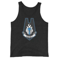 Unisex Tank Top - Galactic Armory ODST -Galactic Armory Store mens staple tank top charcoal black triblend front 648233e294ac6