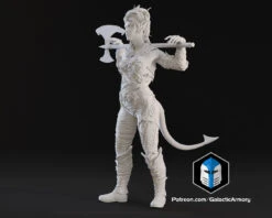Karlach Figurine - Pose 1 - 3D Print Files 17 Karlach Figurine - Pose 1 - 3D Print Files -Galactic Armory Store n0001