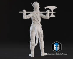 Karlach Figurine - Pose 1 - 3D Print Files 20 Karlach Figurine - Pose 1 - 3D Print Files -Galactic Armory Store n0004