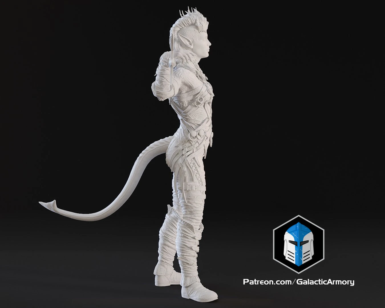 Karlach Figurine - Pose 1 - 3D Print Files 12 Karlach Figurine - Pose 1 - 3D Print Files - Image 10