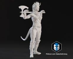 Karlach Figurine - Pose 1 - 3D Print Files 23 Karlach Figurine - Pose 1 - 3D Print Files -Galactic Armory Store n0007