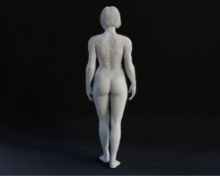Cortana Figurine - Pose 1 - 3D Print Files