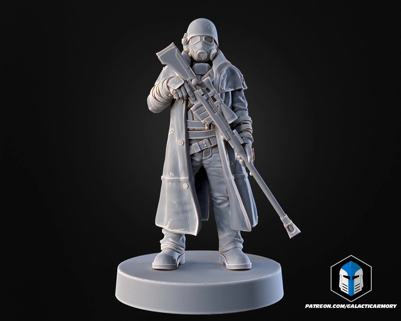 1:48 Scale NCR Rangers - 3D Print Files 9 1:48 Scale NCR Rangers - 3D Print Files - Image 7