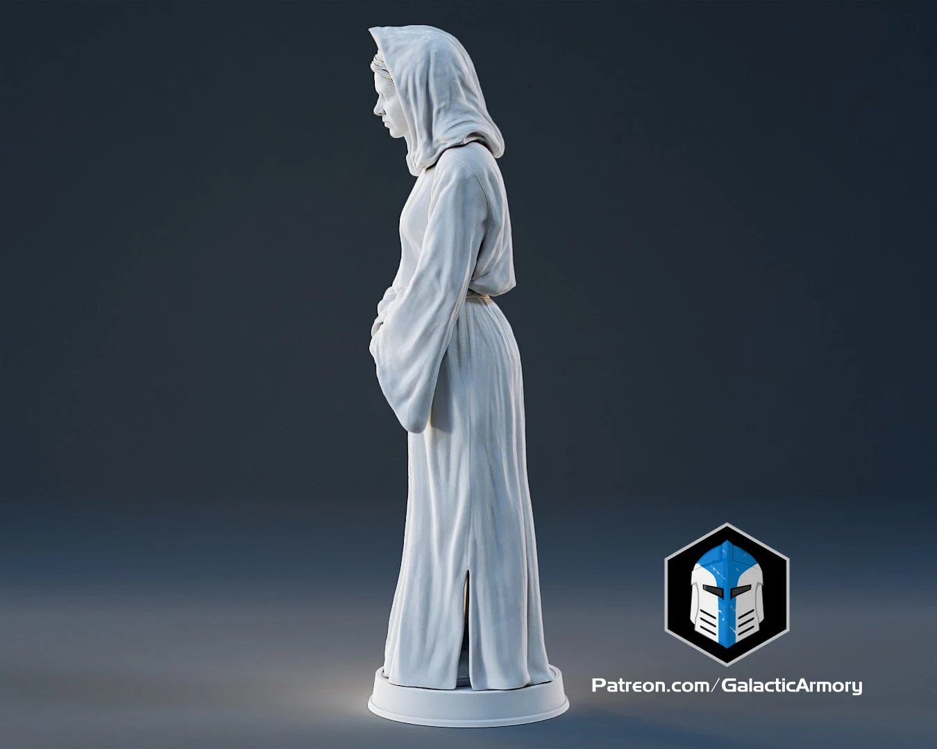 Princess Leia Figurine - Pose 1 - 3D Print Files 8 Princess Leia Figurine - Pose 1 - 3D Print Files - Image 6