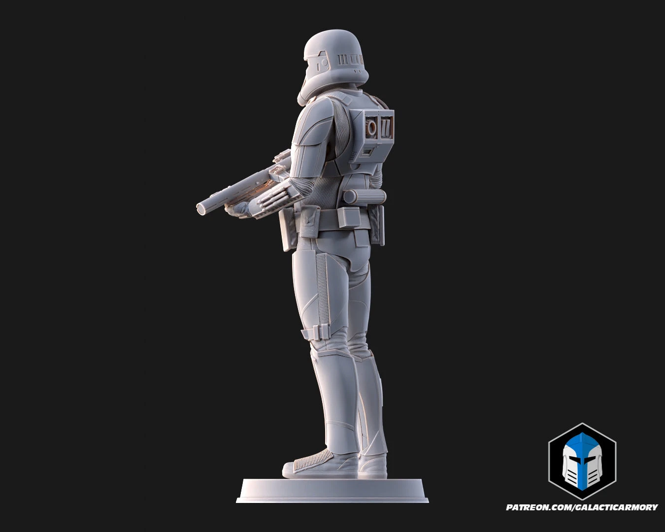 Death Trooper Figurines - 3D Print Files 14 Death Trooper Figurines - 3D Print Files - Image 12