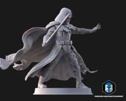 Damaged Darth Vader Figurine - Pose 1 - 3D Print Files 17 Damaged Darth Vader Figurine - Pose 1 - 3D Print Files -Galactic Armory Store p10006