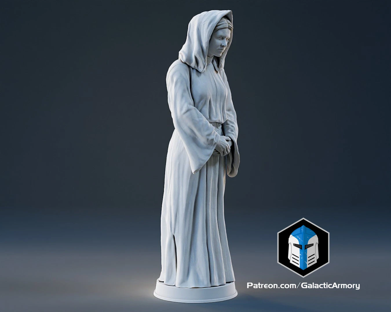 Princess Leia Figurine - Pose 1 - 3D Print Files 13 Princess Leia Figurine - Pose 1 - 3D Print Files - Image 11