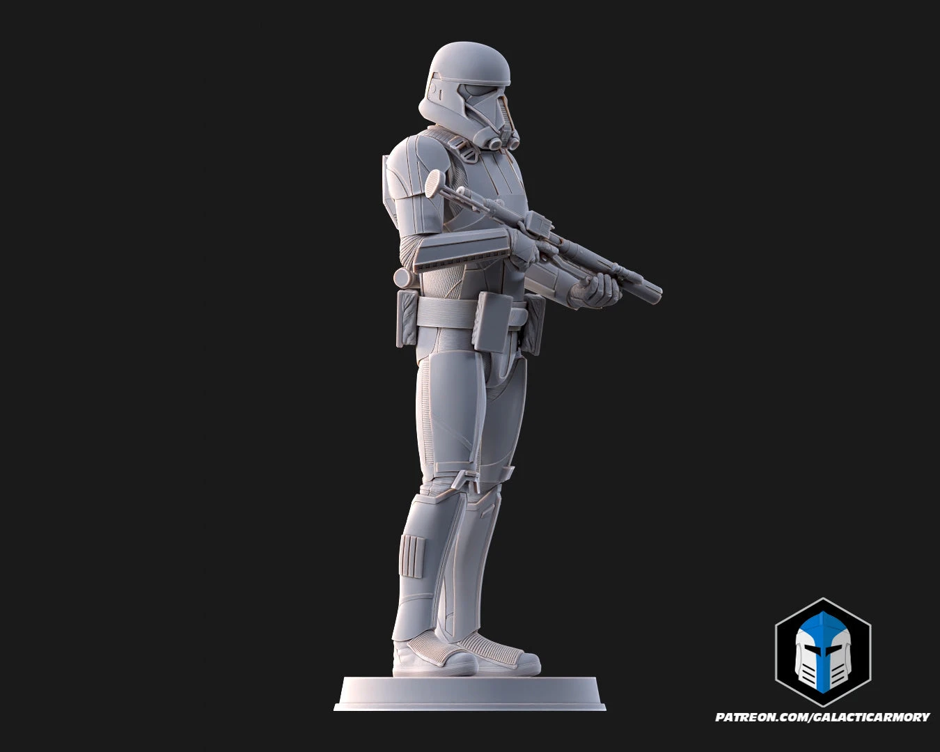 Death Trooper Figurines - 3D Print Files 18 Death Trooper Figurines - 3D Print Files - Image 16