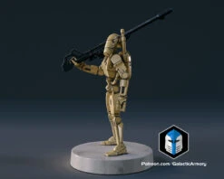 1:48 Scale Battle Droid Army - Specialist Class - 3D Print Files -Galactic Armory Store p130001