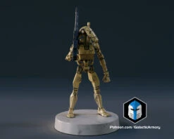 1:48 Scale Battle Droid Army - Specialist Class - 3D Print Files -Galactic Armory Store p130007