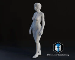 Cortana Figurine - Pose 1 - 3D Print Files 15 Cortana Figurine - Pose 1 - 3D Print Files -Galactic Armory Store p1 0001