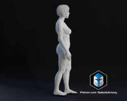 Cortana Figurine - Pose 1 - 3D Print Files 20 Cortana Figurine - Pose 1 - 3D Print Files -Galactic Armory Store p1 0006