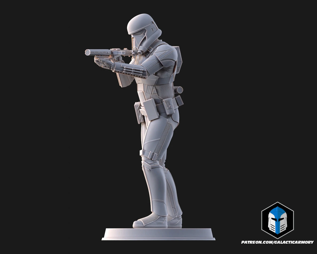 Death Trooper Figurines - 3D Print Files 19 Death Trooper Figurines - 3D Print Files - Image 17