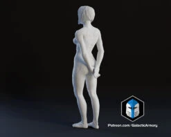 Cortana Figurine - Pose 2 - 3D Print Files 17 Cortana Figurine - Pose 2 - 3D Print Files -Galactic Armory Store p20003