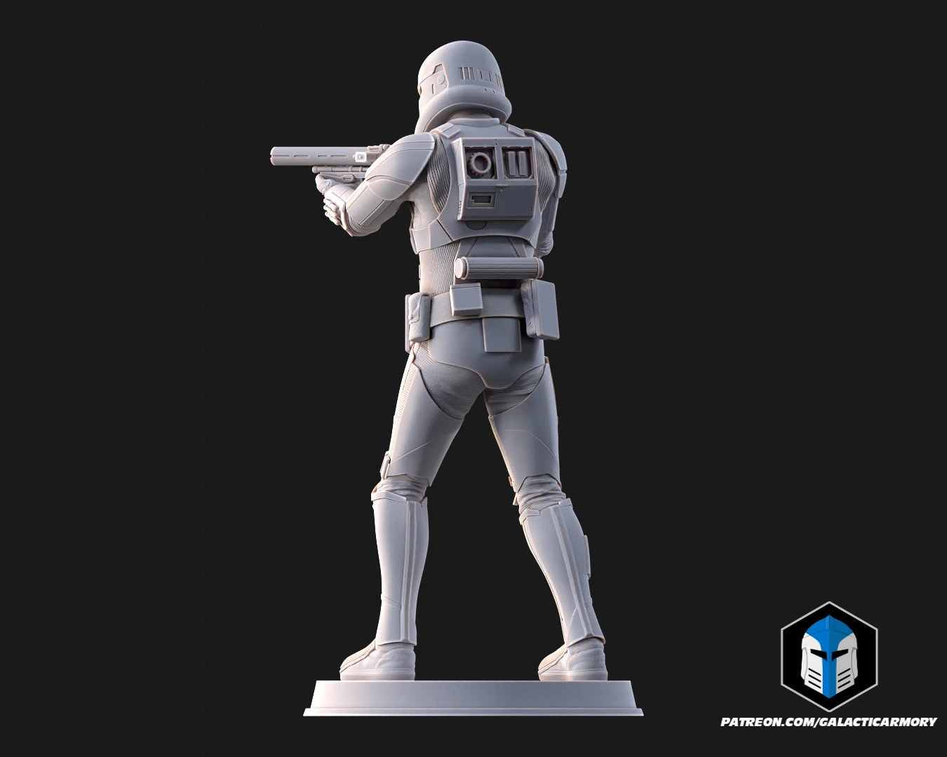 Death Trooper Figurines - 3D Print Files 21 Death Trooper Figurines - 3D Print Files - Image 19