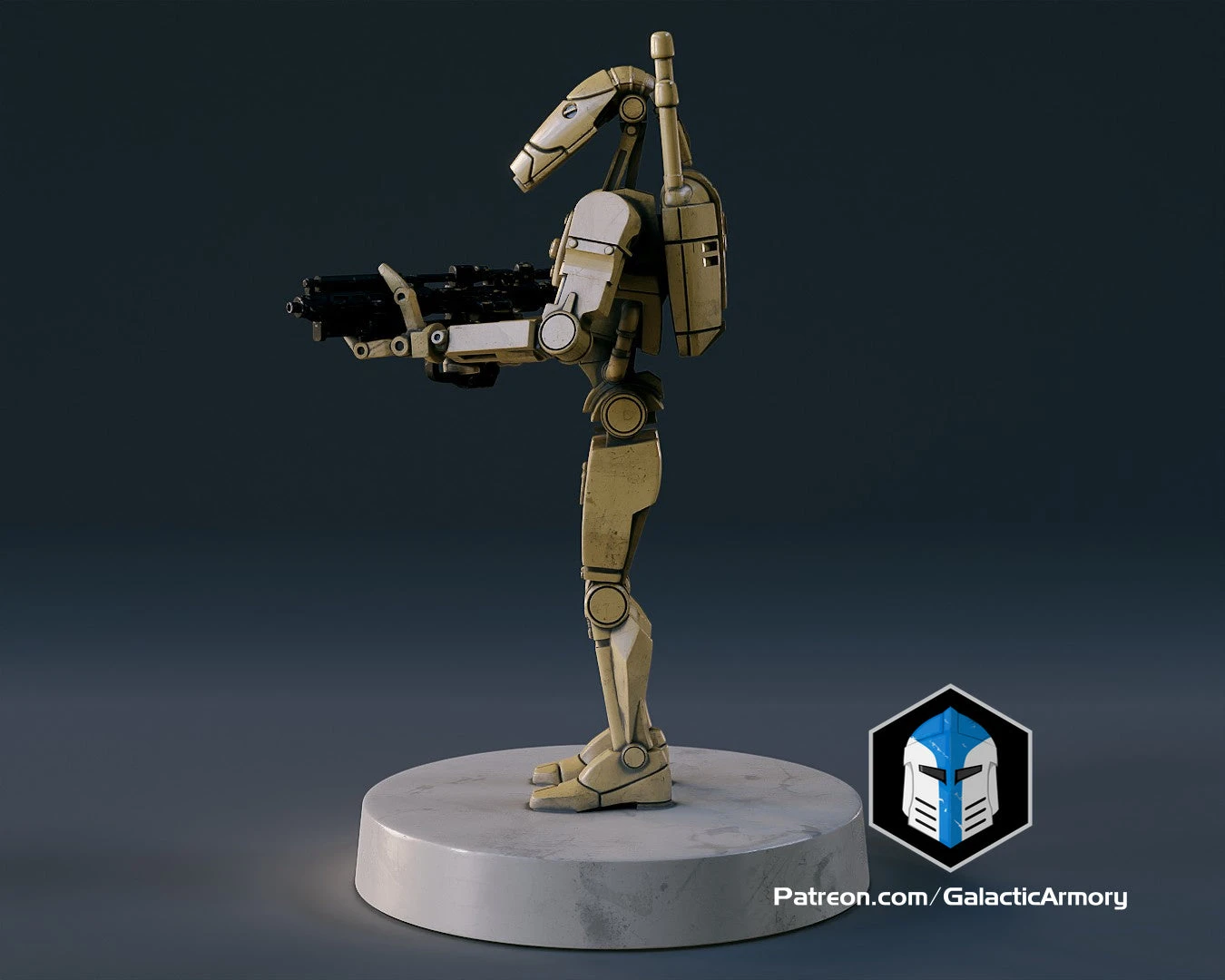 1:48 Scale Battle Droid Army - Assault Class - 3D Print Files 9 1:48 Scale Battle Droid Army - Assault Class - 3D Print Files - Image 7
