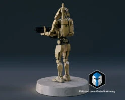 1:48 Scale Battle Droid Army - Assault Class - 3D Print Files 20 1:48 Scale Battle Droid Army - Assault Class - 3D Print Files -Galactic Armory Store p210003