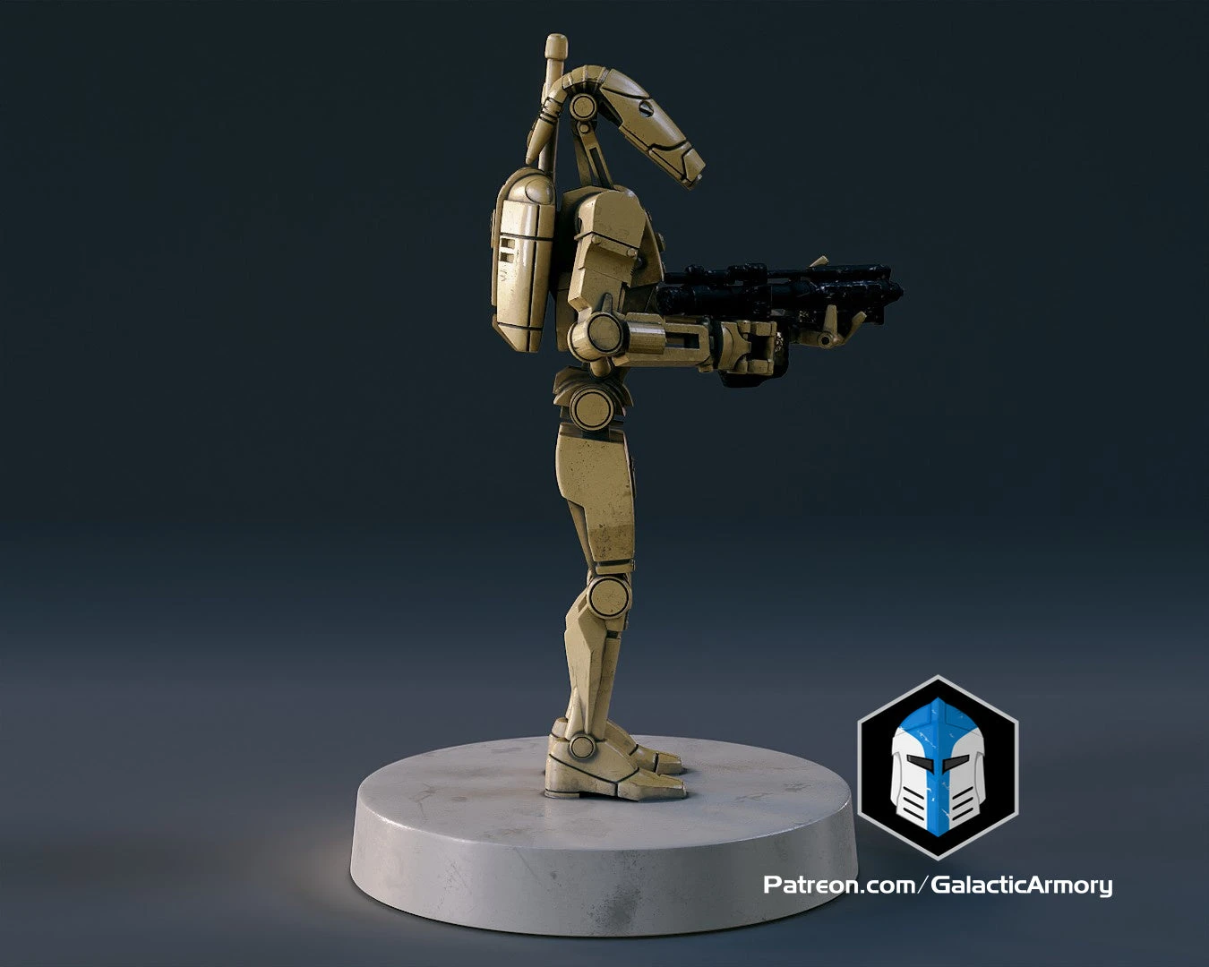 1:48 Scale Battle Droid Army - Assault Class - 3D Print Files 13 1:48 Scale Battle Droid Army - Assault Class - 3D Print Files - Image 11